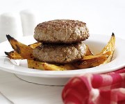 Spiced pork burgers recipe